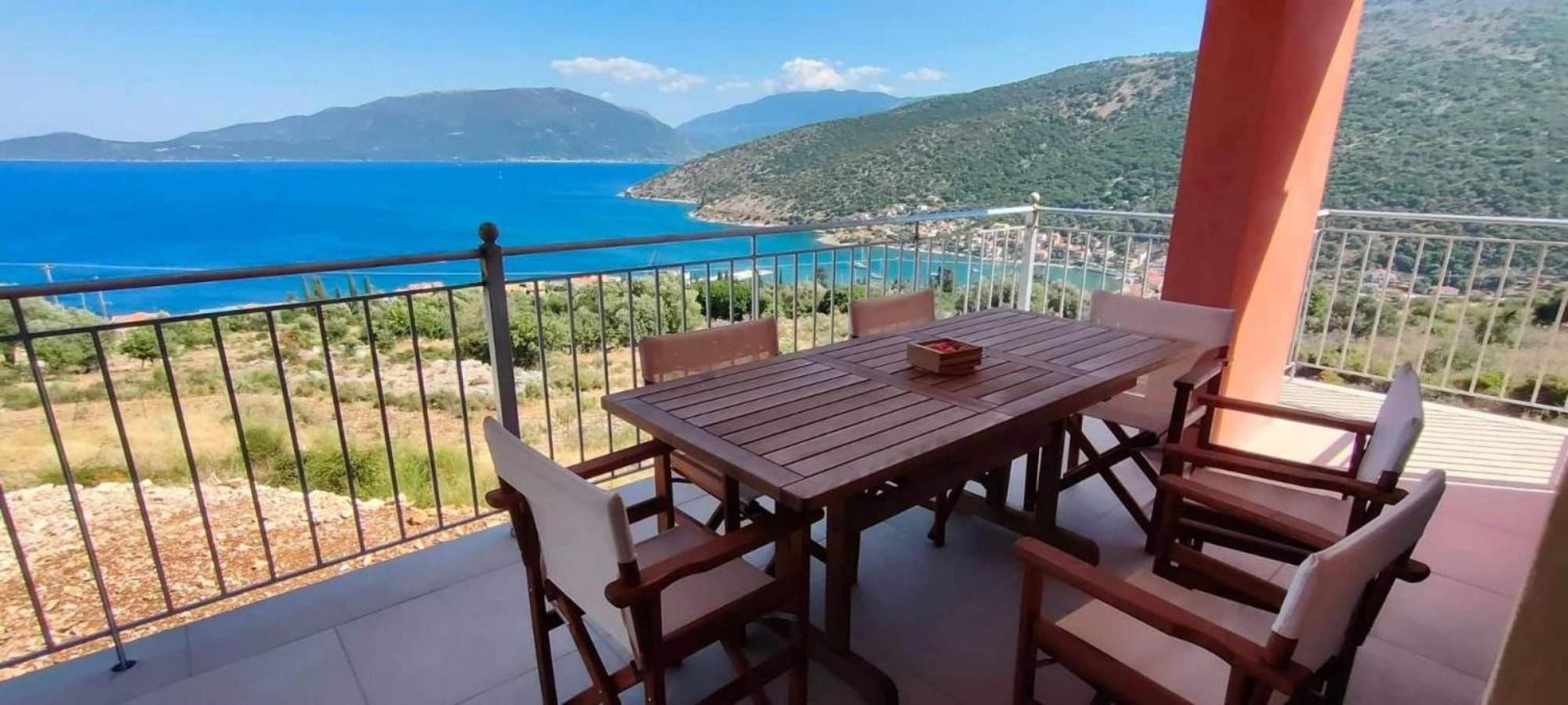 Augustela Villa Seaview Vacation Villa Ajía Effimía Kültér fotó
