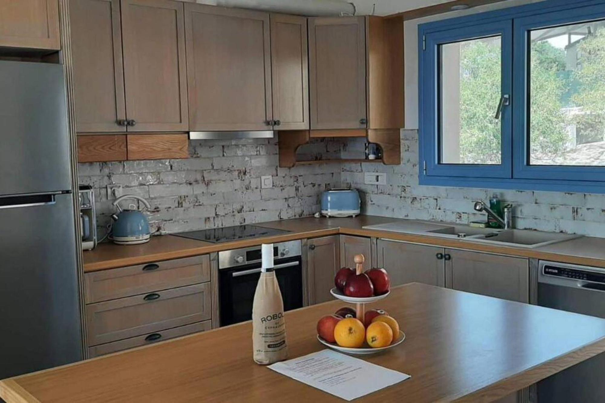 Augustela Villa Seaview Vacation Villa Ajía Effimía Kültér fotó